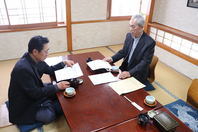 塙支部役員会の様子